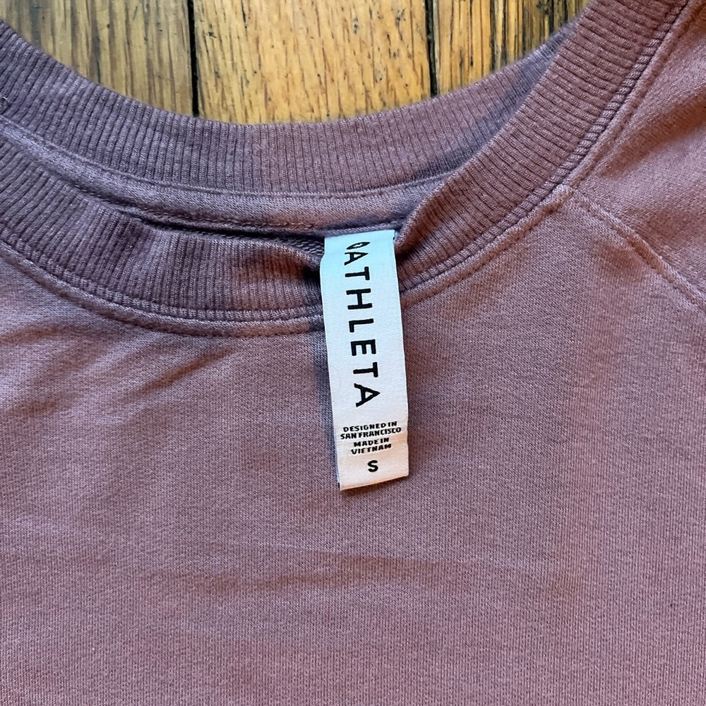 Athleta Mauve Sweatshirt